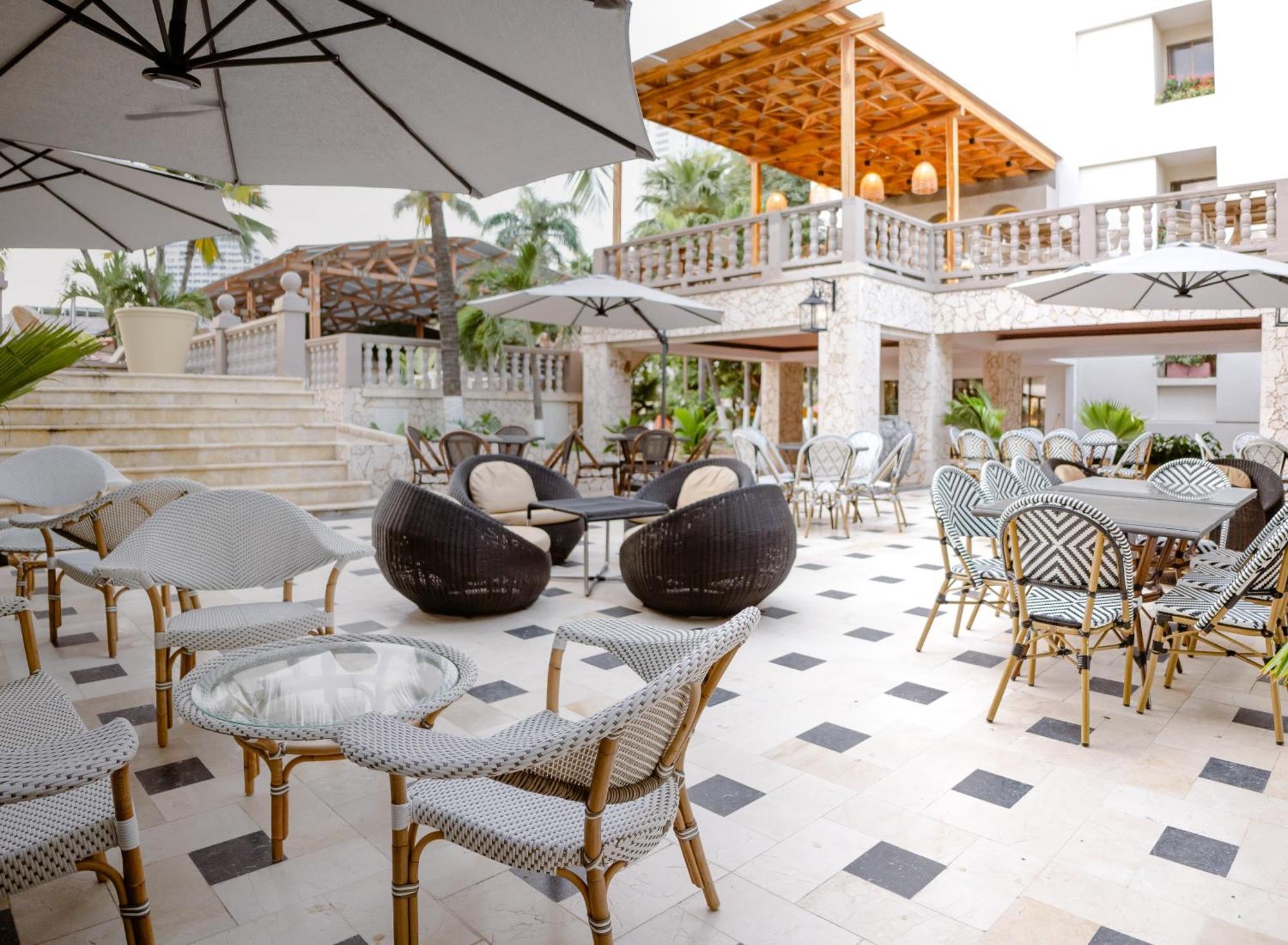 Hotel Caribe By Faranda Grand, A Member Of Radisson Individuals Cartagena 외부 사진 The lobby of the hotel